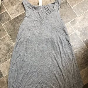 H&M gray T-shirt/swing dress